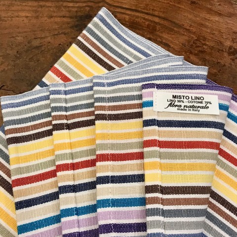 Millerighe  Arcobaleno - Cotton and Linen Tea Towel