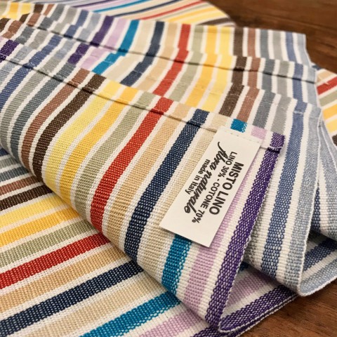 Millerighe  Arcobaleno - Cotton and Linen Tea Towel