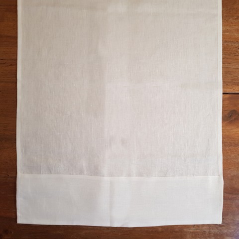 Puro Lino - White Pure Linen Table Runner